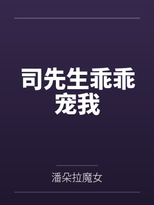 司先生乖乖宠我封面