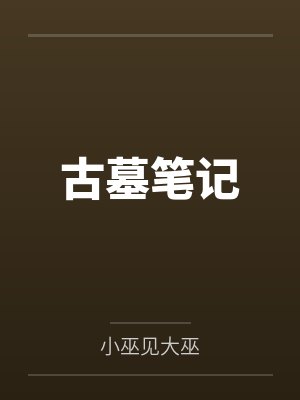 古墓笔记封面