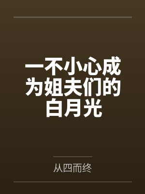 一不小心成为姐夫们的白月光封面