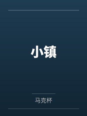 小镇笔趣阁无弹窗封面