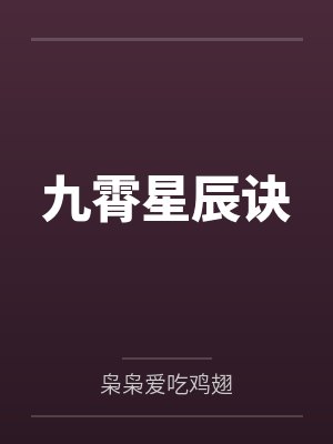 九霄星辰诀by林兴峰封面