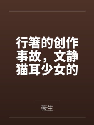 行箸的创作事故,文静猫耳少女的蜜臀惩罚日记~写黄文的代价是被打到高潮失禁~屁股、乳头、屁眼、小穴的全封面