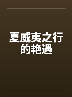 夏威夷之行的艳遇封面