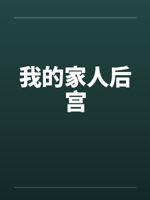 我的家人后宫封面