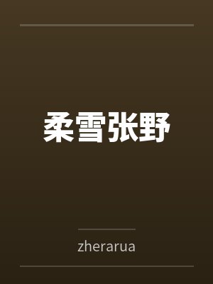 柔雪张野封面