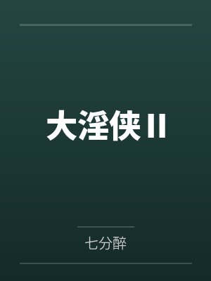 大淫侠Ⅱ封面