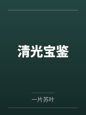 清光宝鉴封面