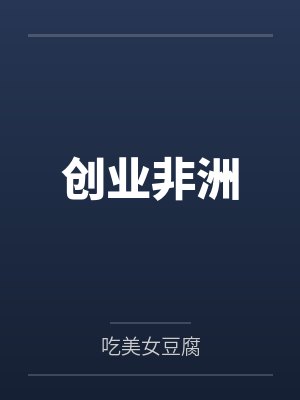 创业非洲封面
