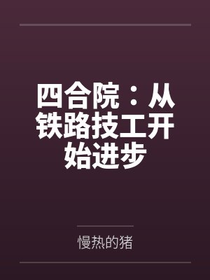 四合院：从铁路技工开始进步封面