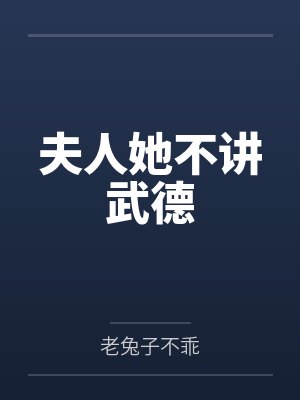 夫人她不讲武德封面