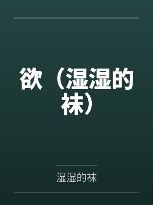 欲（湿湿的袜）封面