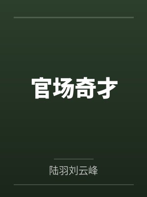 官场奇才笔趣阁无弹窗封面