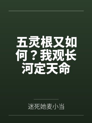 五灵根又如何？我观长河定天命封面