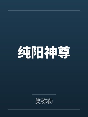 纯阳神尊封面