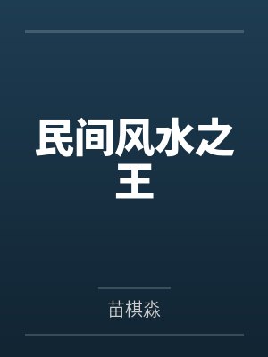 民间风水之王封面