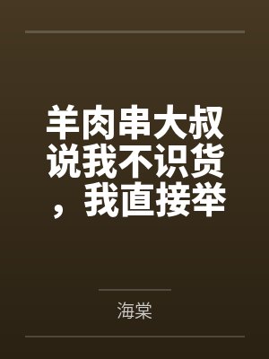 羊肉串大叔说我不识货，我直接举报封面