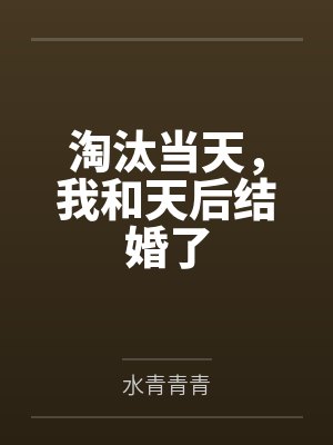 淘汰当天，我和天后结婚了封面