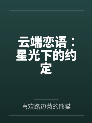云端恋语：星光下的约定封面