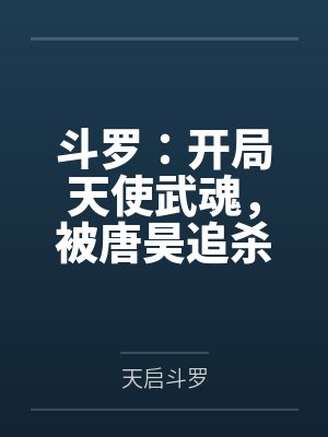 斗罗：开局天使武魂，被唐昊追杀封面