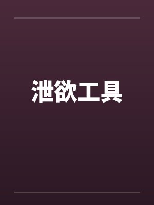 泄欲工具封面