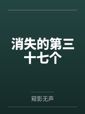 消失的第三十七个封面