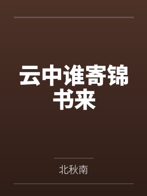 沈正恺云书封面