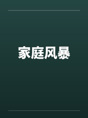 家庭风暴封面