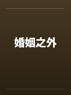 婚姻之外封面