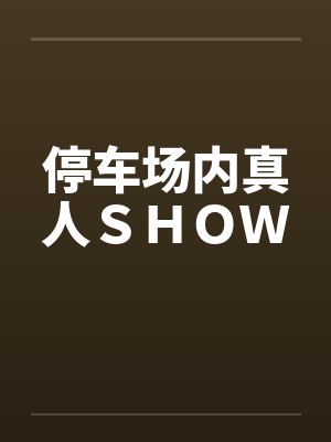 停车场内真人ＳＨＯＷ封面