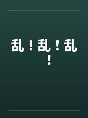 乱！乱！乱！封面