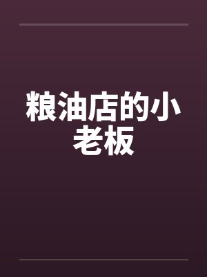 粮油店的小老板封面