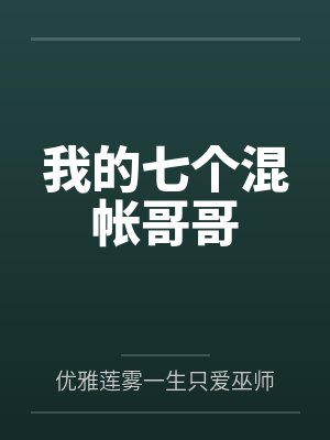 我的七个混帐哥哥封面