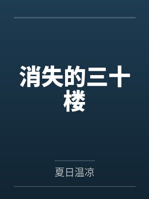 消失的三十楼封面
