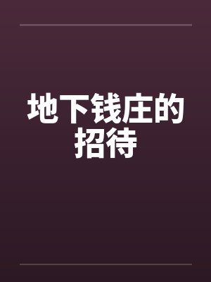 地下钱庄的招待封面
