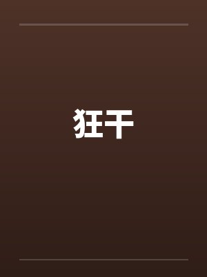 狂干封面