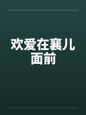 欢爱在襄儿面前封面