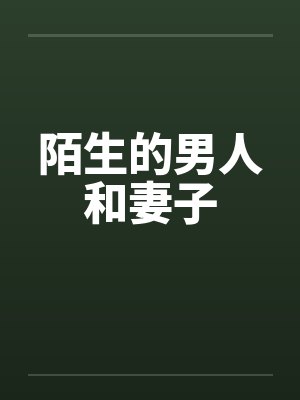 陌生的男人和妻子封面