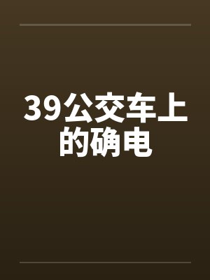 39公交车上的确电封面