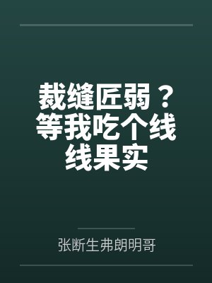 裁缝匠弱？等我吃个线线果实封面