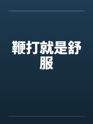 鞭打就是舒服封面
