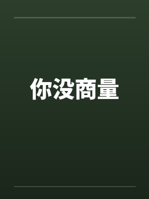你没商量封面
