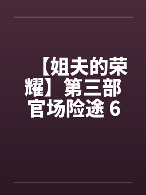 【姐夫的荣耀】第三部官场险途 6-10集 作者：小手封面