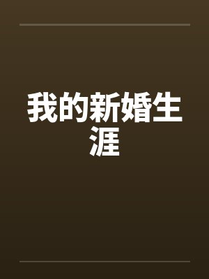 我的新婚生涯封面