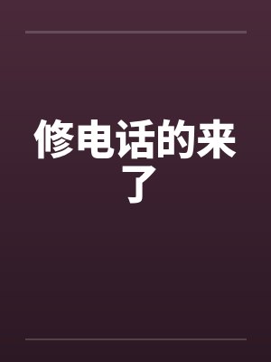 修电话的来了封面