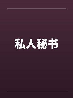私人秘书封面