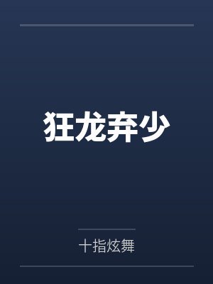狂龙弃少封面