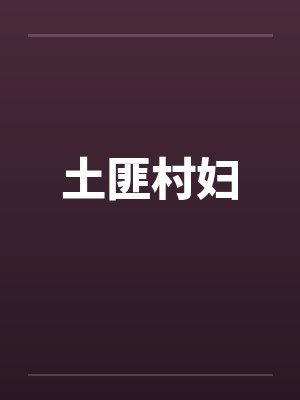 土匪村妇封面