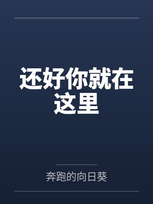 还好你就在这里封面