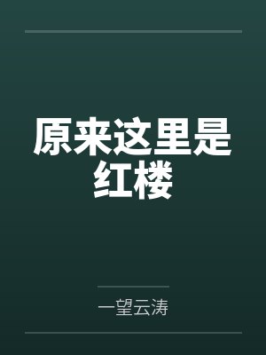原来这里是红楼封面