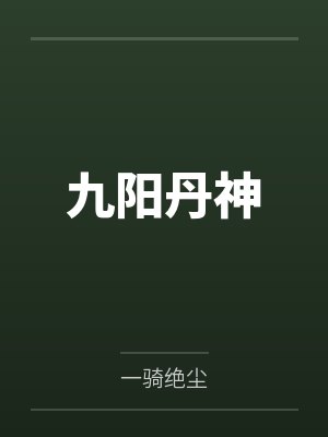 九阳丹神封面